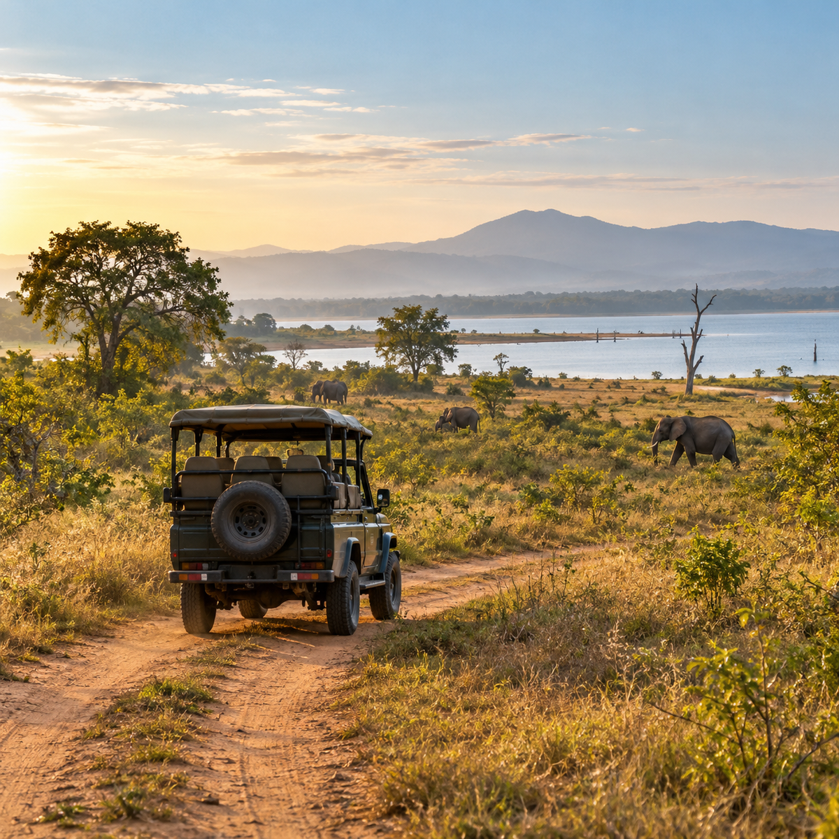 Udawalawe Elephant Safari Private Tour (1 to 2 Days)