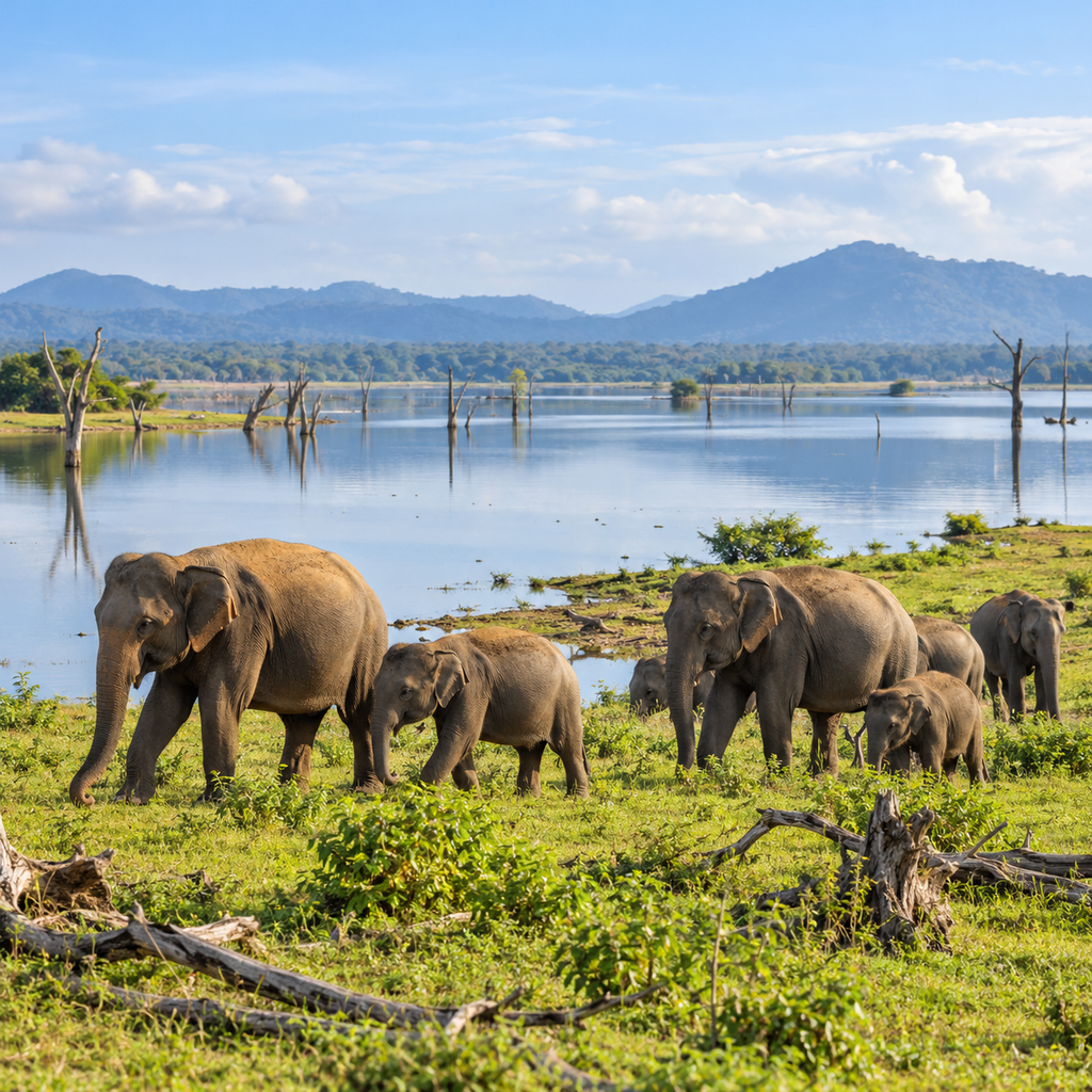 Udawalawe Elephant Safari Private Tour (1 to 2 Days)